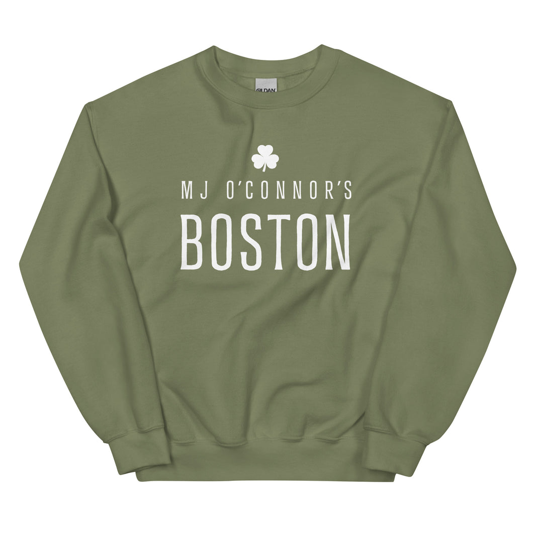 MJ O'Connor's St. Patrick's Day Boston Crewneck