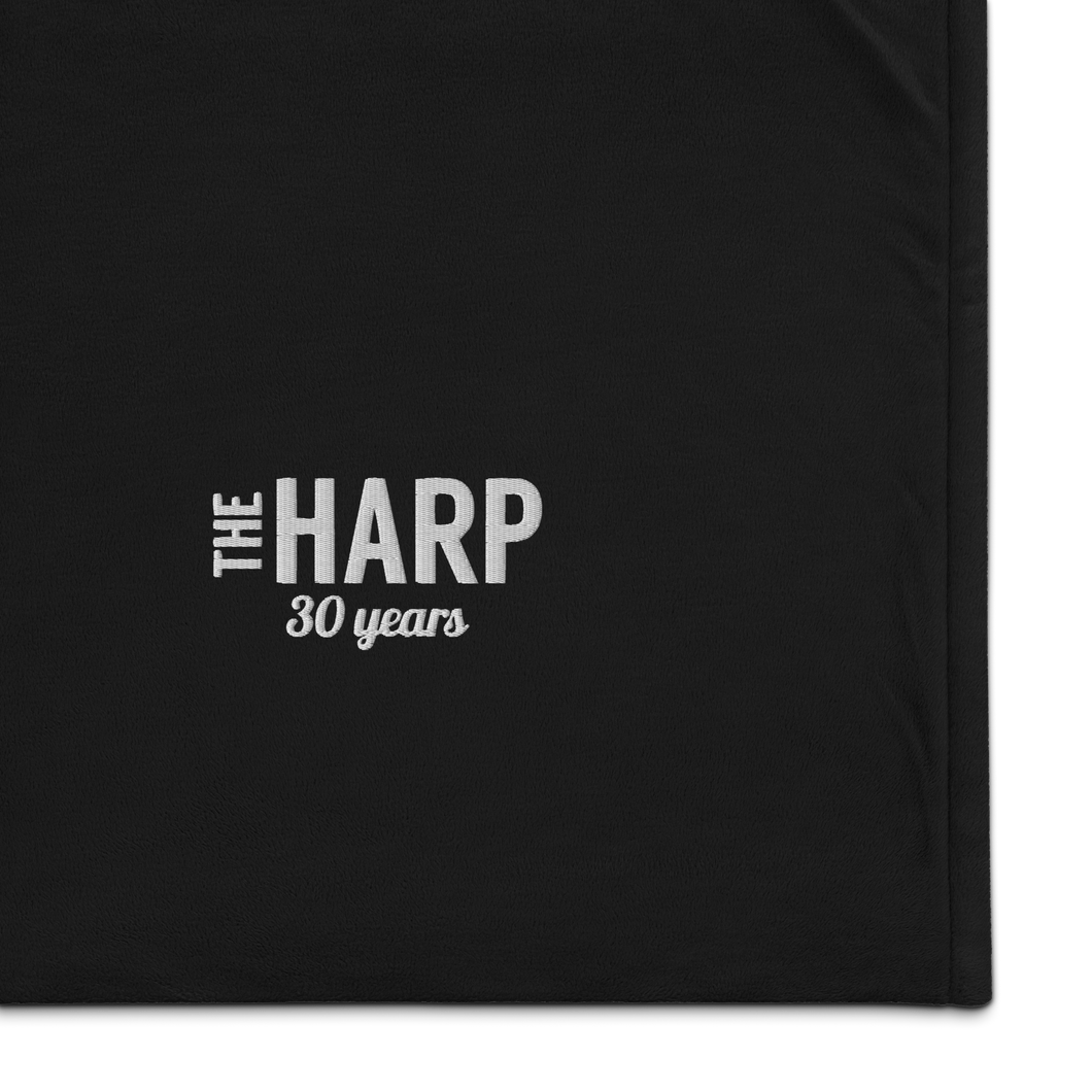 Harp 30th Premium Sherpa Blanket
