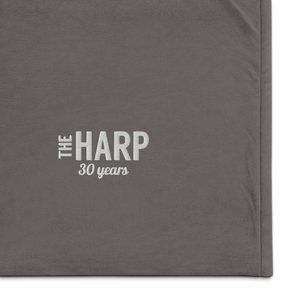 Harp 30th Premium Sherpa Blanket