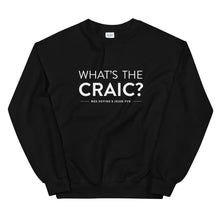 Load image into Gallery viewer, Ned Devine&#39;s What&#39;s The Craic? Crewneck